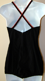 vintage 1950's swimsuit back